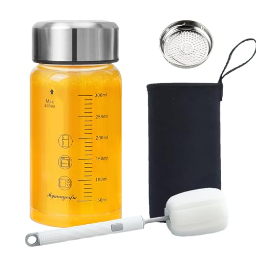 Glass Juice Bottles 12 oz