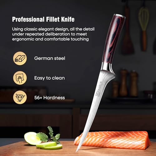 Fillet Knife 7 Inch Boning Knife