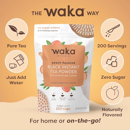Waka Instant Black Tea Mix (4.5 Ounce)