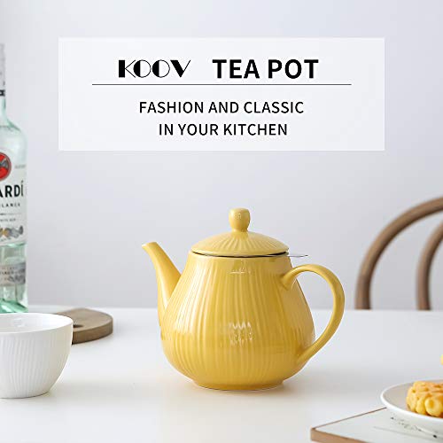 Ceramic Teapot with Infuser