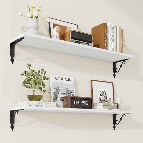 Floating Shelves for Wall Decor (2 Count)