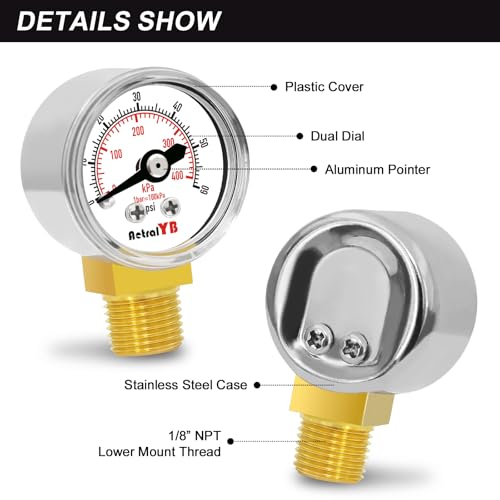 1 Inch Mini Pressure Gauge