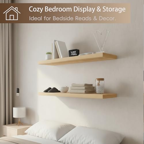 Floating Wall Shelves (2 Count)