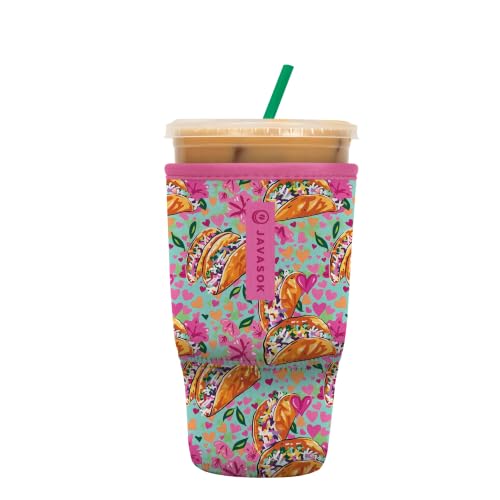 JavaSok Iced Coffee & Cold Soda Insulated Neoprene Cup Sleeve