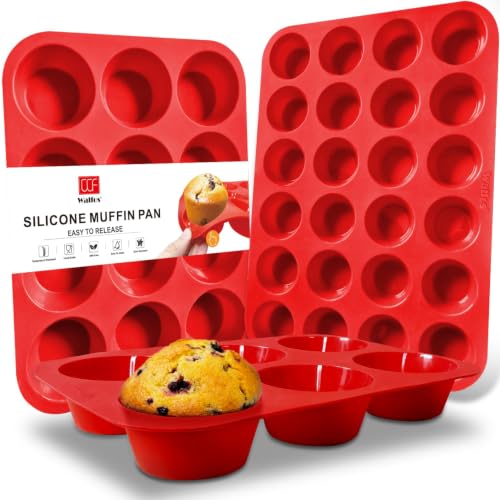 Silicone Muffin Pan (3 Count)