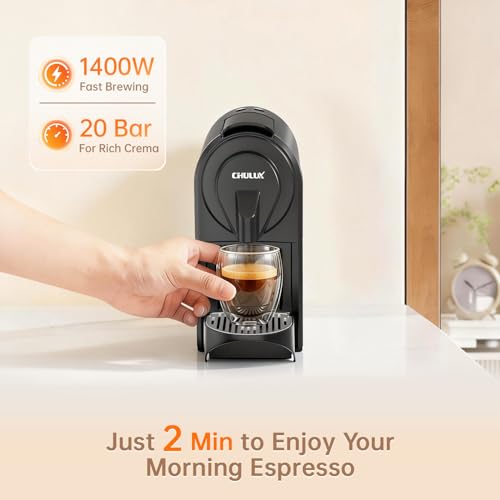Bafè Pro Single Serve Espresso Machine for Nes Original Pods