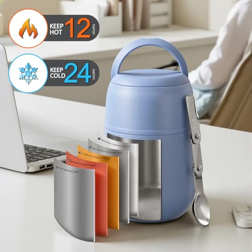 17 oz Insulated Lunch Containers Hot Food Jar