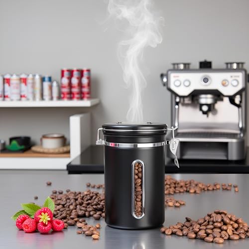Coffee Canister with Window