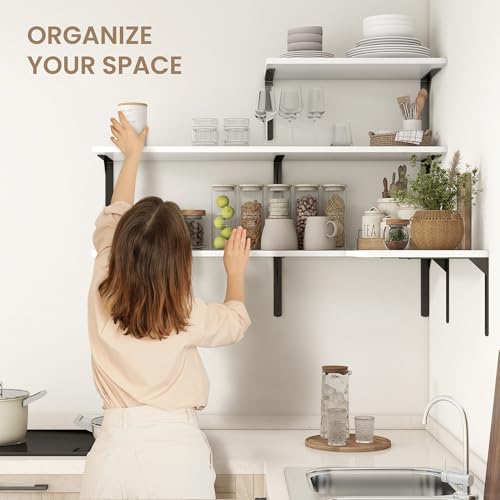 Floating Shelves for Wall (2 Count)