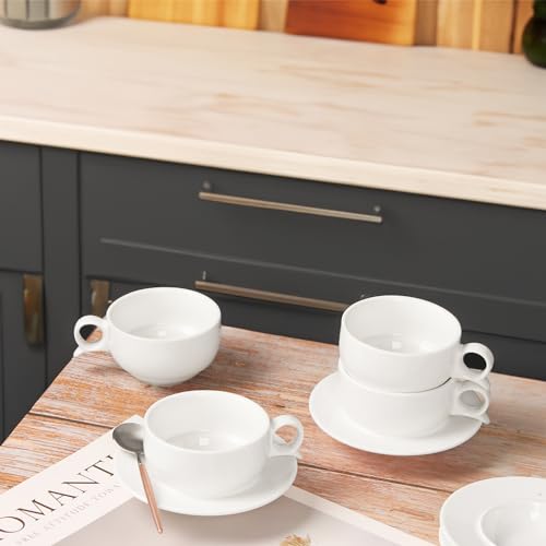 Italian Style Porcelain Espresso Cup Set (4 Count)
