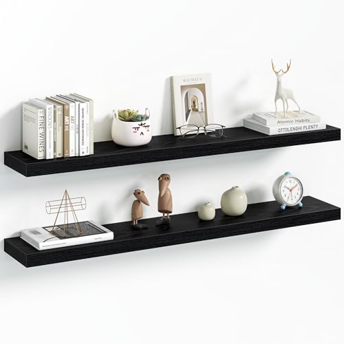 40 Inch Floating Shelves Wall Mounted for Display (2 Count)