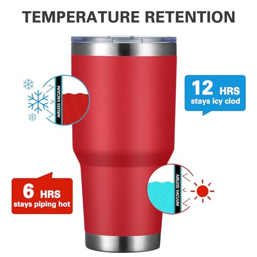 30oz Insulated Tumbler With Lids and Straws (8 Count)