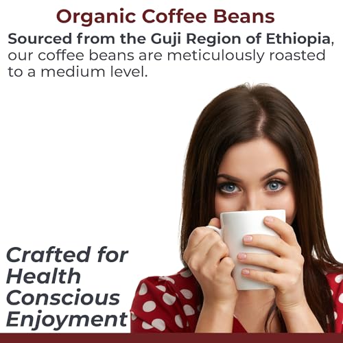 Quantum Organic Whole Roasted Coffee Beans (16 Ounce)