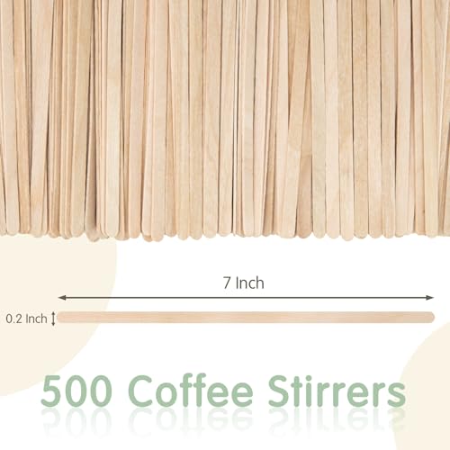 500Pcs Coffee Stirrers