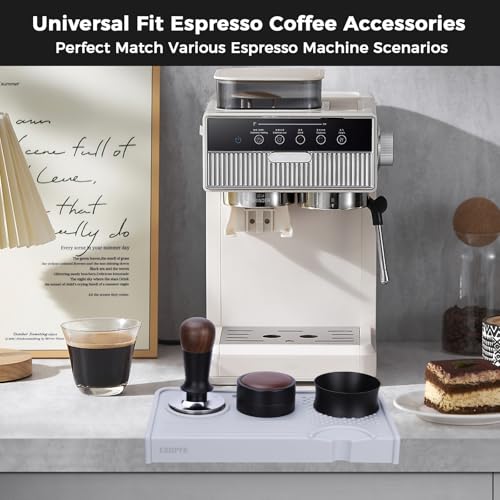 Silicone Espresso Tamping Mat for Counter Coffee Tamper Mat Grey