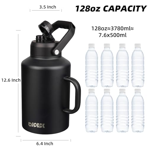 128oz Stainless Steel Water Bottle
