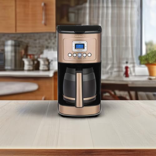 DCC 3200CP PerfecTemp Programmable Coffeemaker with Glass Carafe