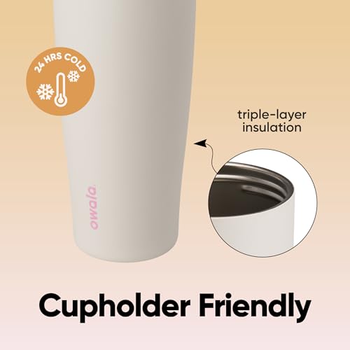 FreeSip Tumbler Stainless Steel Water Bottle 40 oz Daybreak