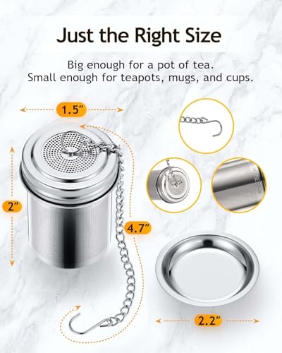 Tea Infuser 2 Pack with Scoop