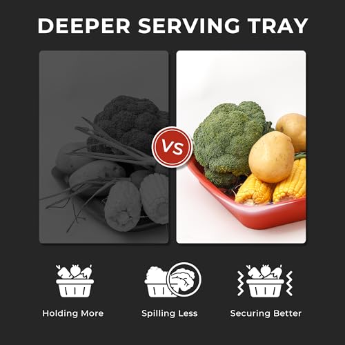 Deep Grilling Prep and Serve Trays (2 Count)