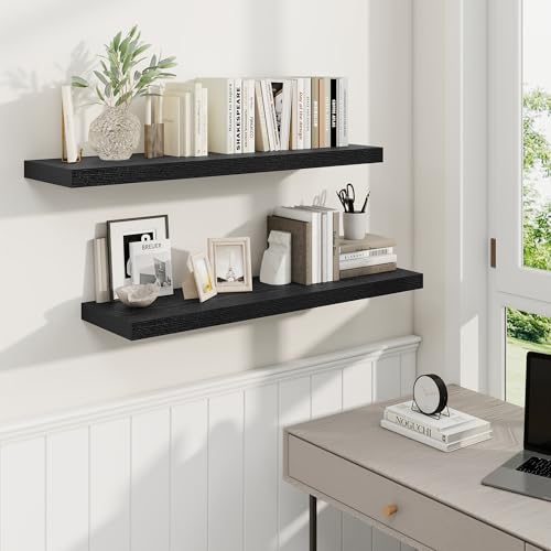 36 Inch Floating Shelves (2 Count)