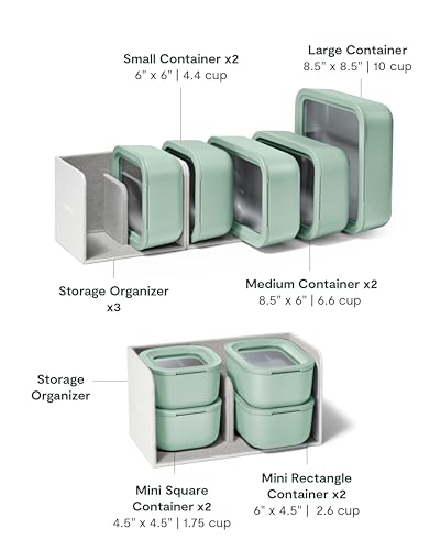 22 Piece Glass Food Storage Set (22 Count)