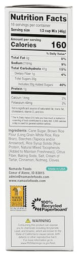 Gluten Free Spice Cake Mix (156 Ounce)