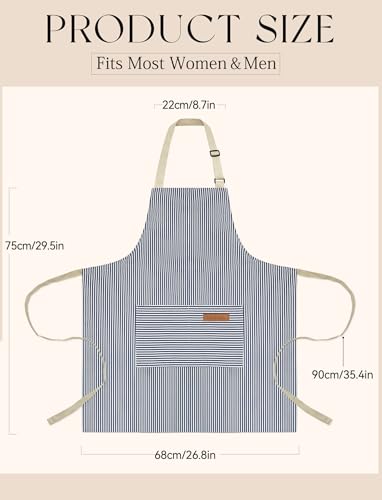 2 Pack Kitchen Cooking Aprons (2 Count)
