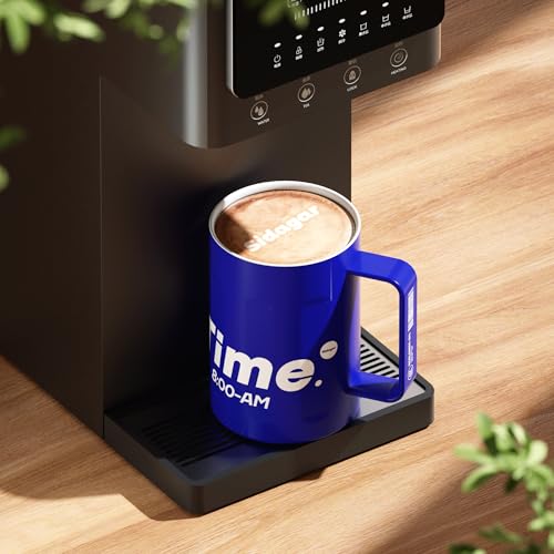 18 oz Stainless Steel Insulated Coffee Mug with Handle and Lid