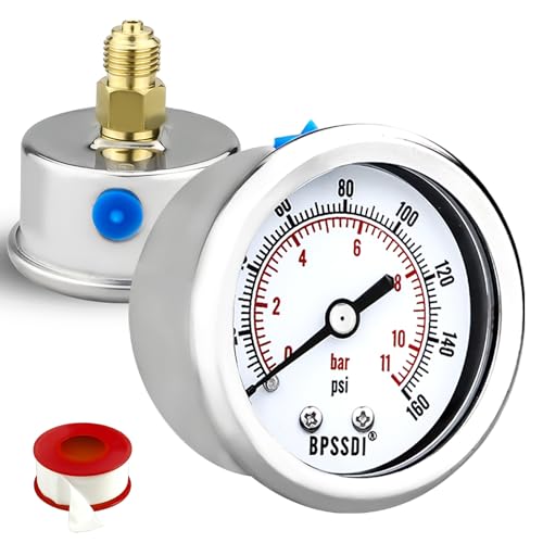 0 160 Psi Low Pressure Gauge