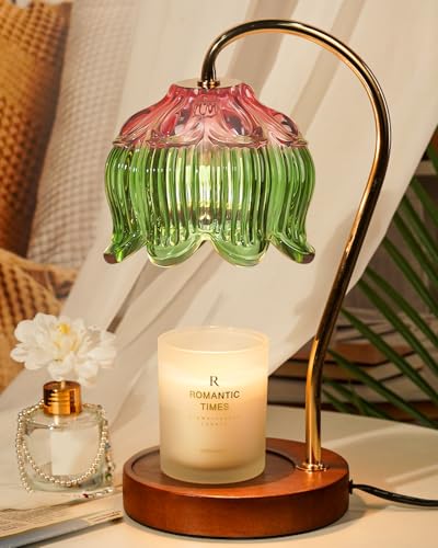 Glass Candle Warmer Lamp with Timer
