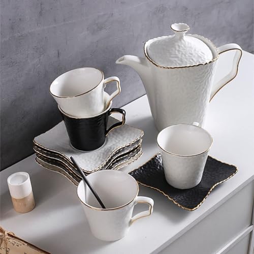 Ceramic Tea and Coffee Set for 4