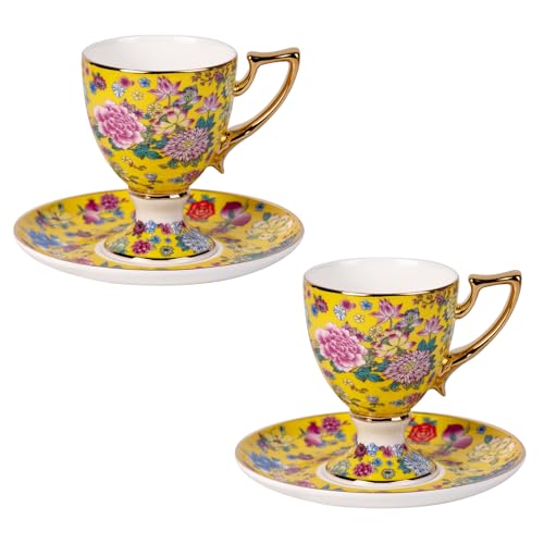 Tea Cup and Saucer (2 Count)