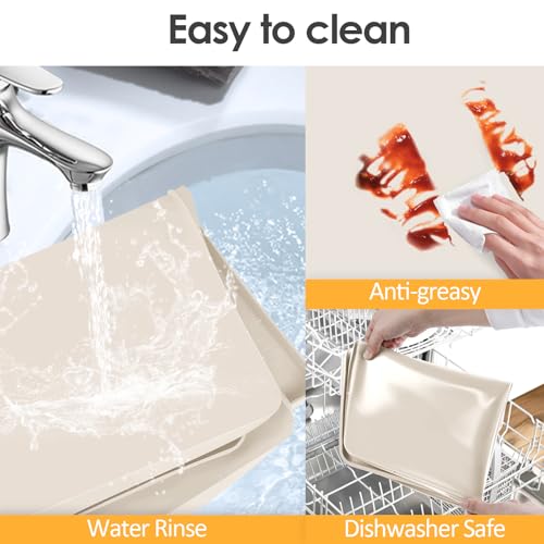 Silicone Coffee Maker Mat with Lip for Countertops