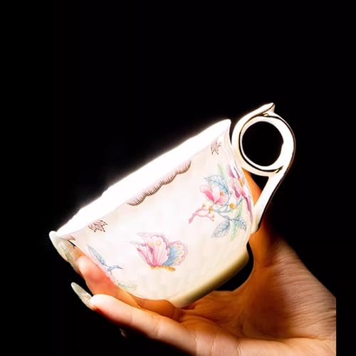Floral Bone China Tea Set