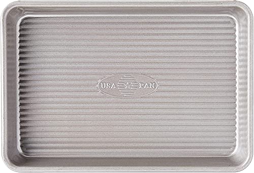Bakeware Mini Sheet Baking Pan Warp Resistant with Nonstick Quick Release Coating