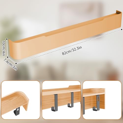 Wall Mounted Coat Rack with Shelf