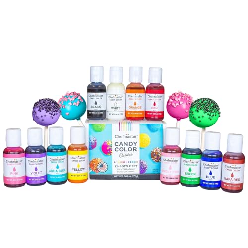 12 Bottle Set of Candy Colors