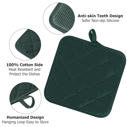 Oven Mitts and Pot Holders Set (4.2 Count)