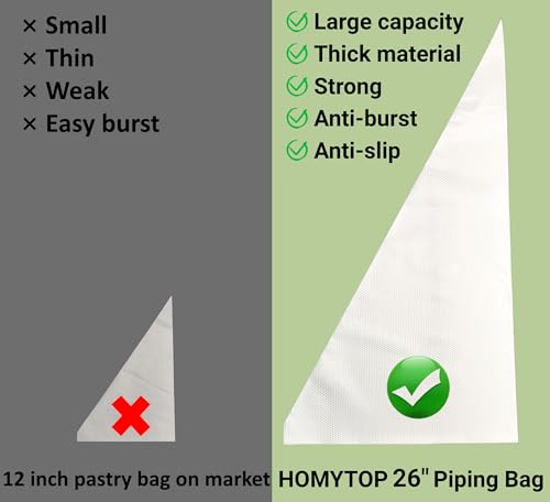 Extra Large Piping Bags 26 Inch