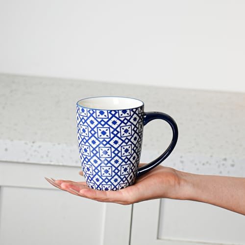 16 OZ Ceramic Coffee Mugs Set of 6 (6 Count)