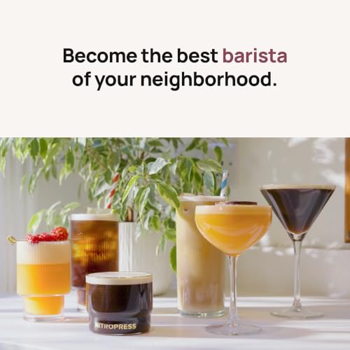 NitroPress DS Electric Nitro Cold Brew Coffee & Cocktail Maker Machine