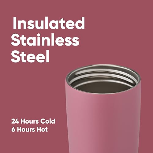 SmoothSip Slider Insulated Stainless Steel Coffee Tumbler