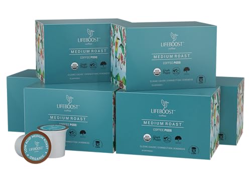 Medium Roast Low Acid Coffee K Cups (10 Count)