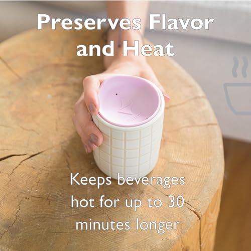Reusable Silicone Lid for Coffee Cups and Mugs