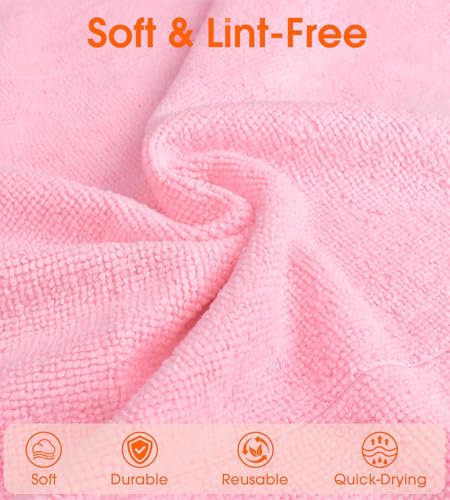 Microfiber Cleaning Cloth Roll (100 Count)