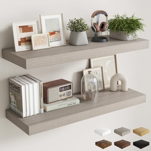 12 Inch Deep Floating Shelves (2 Count)