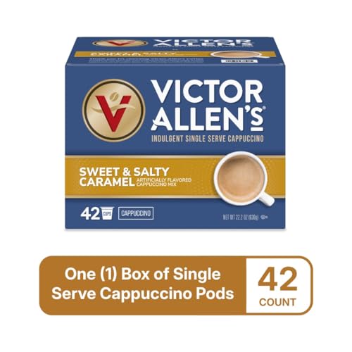 Sweet and Salty Caramel Flavored Cappuccino (42 Count)
