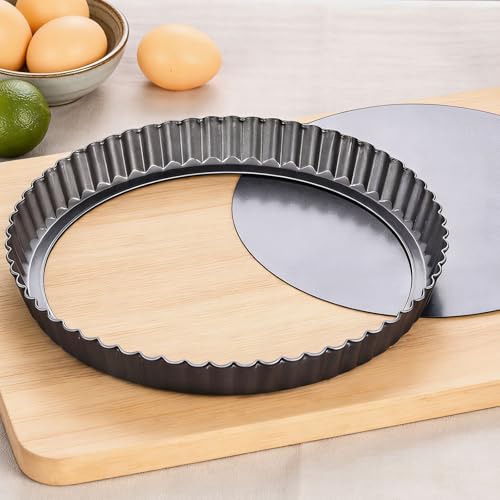 9 Inch Tart Pan with Removable Bottom
