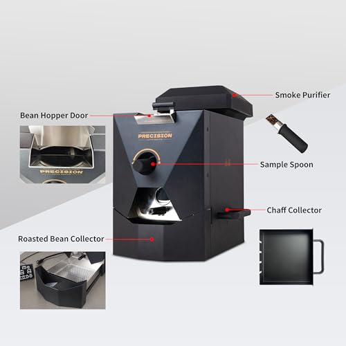 500g Automatic Coffee Roaster Machine for Home Use Wth Smoke Filter